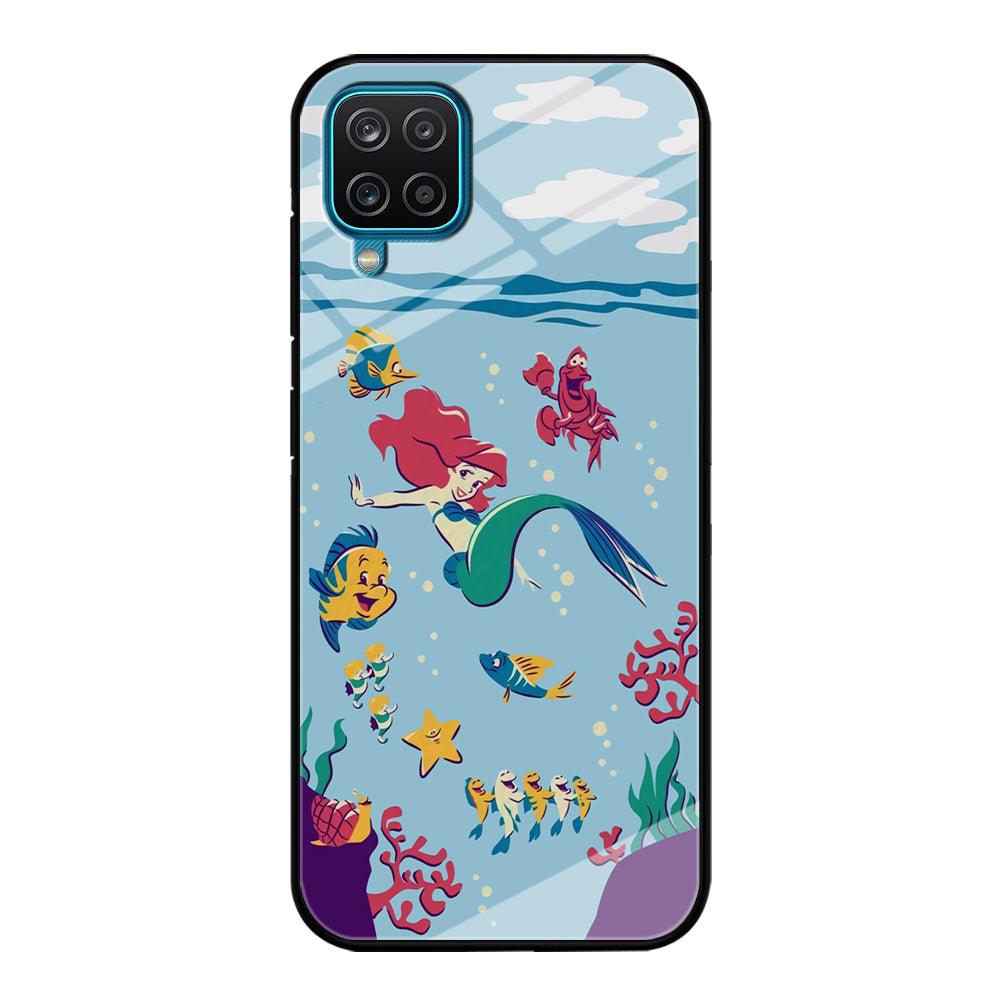 Ariel The Princess Orchestra of Sea Samsung Galaxy A12 Case-Oxvistore