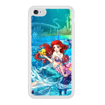 Ariel The Princess Sparkling Blue Water iPhone 6 Plus | 6s Plus Case-Oxvistore