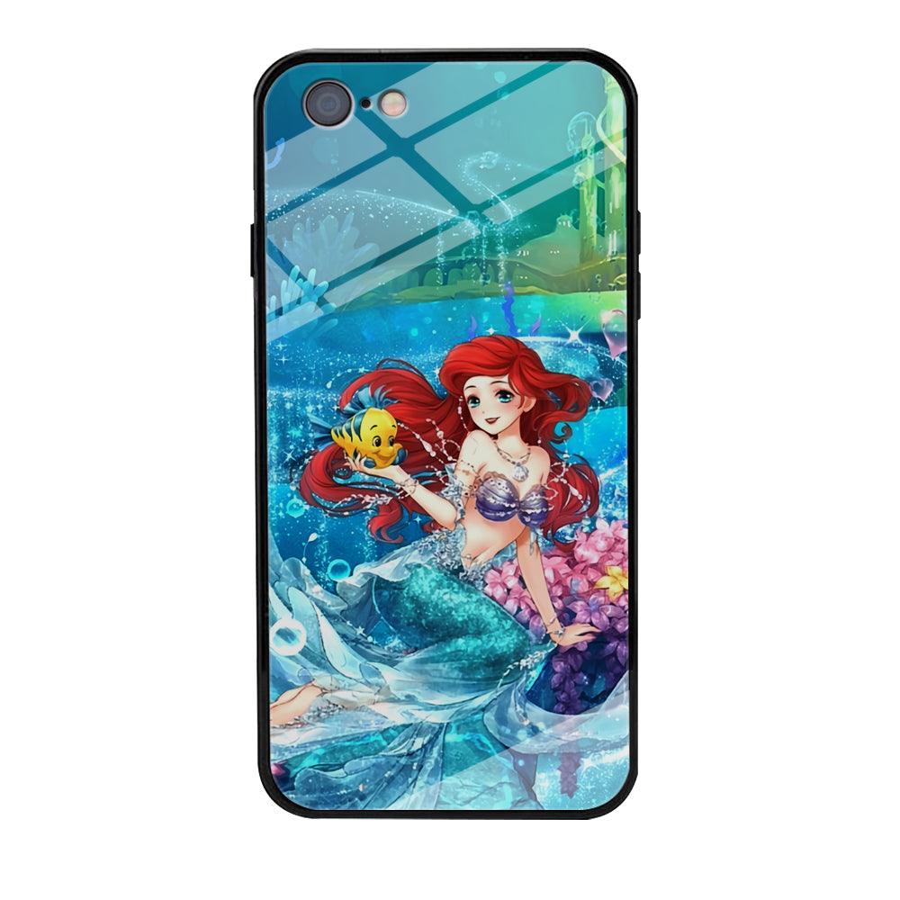 Ariel The Princess Sparkling Blue Water iPhone 6 | 6s Case-Oxvistore