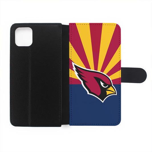 Arizona Cardinals Logo Flip Wallet Phone Case