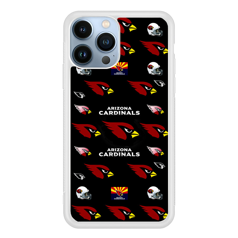 Arizona Cardinals Pattern 2D Rubber Phone Case