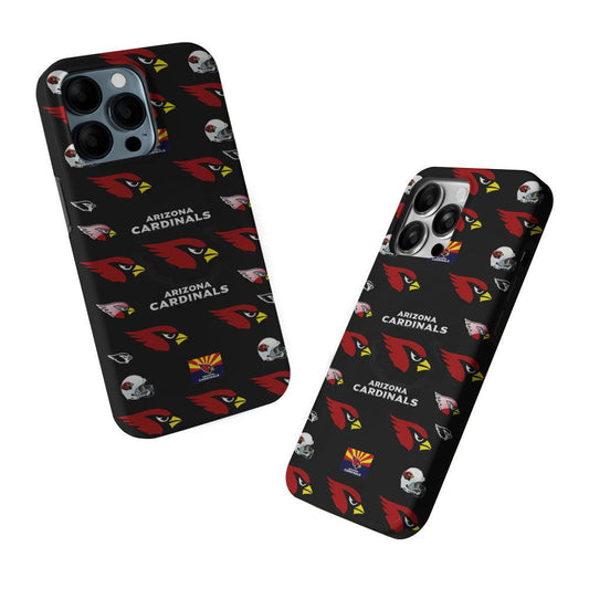 Arizona Cardinals Pattern 2 in 1 Tough Phone Case-Oxvistore