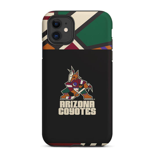 Arizona Coyotes Logo 2 in 1 Tough Phone Case-Oxvistore
