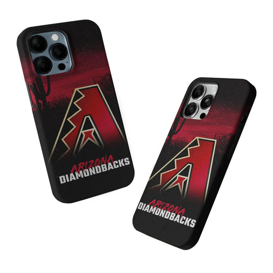 Arizona Diamondbacks Logo 2 in 1 Tough Phone Case-Oxvistore