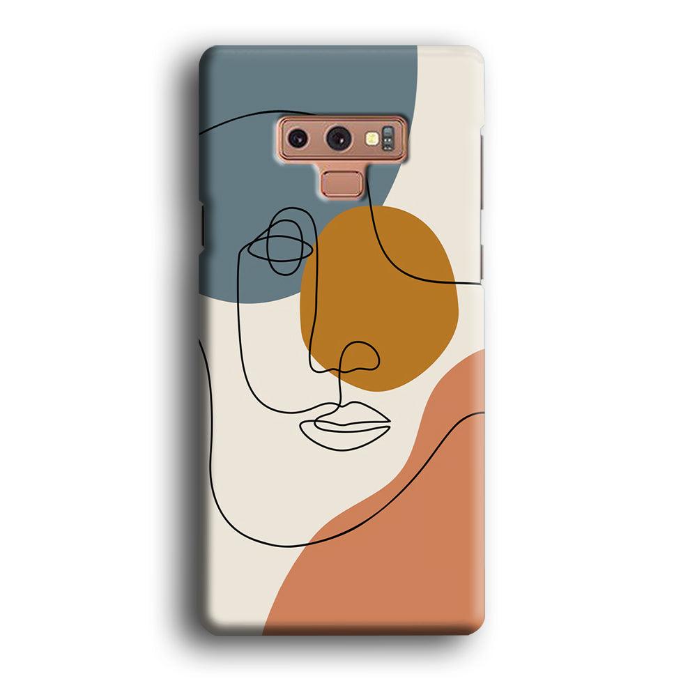 Art of Silhouette Moon Light Samsung Galaxy Note 9 Case-Oxvistore