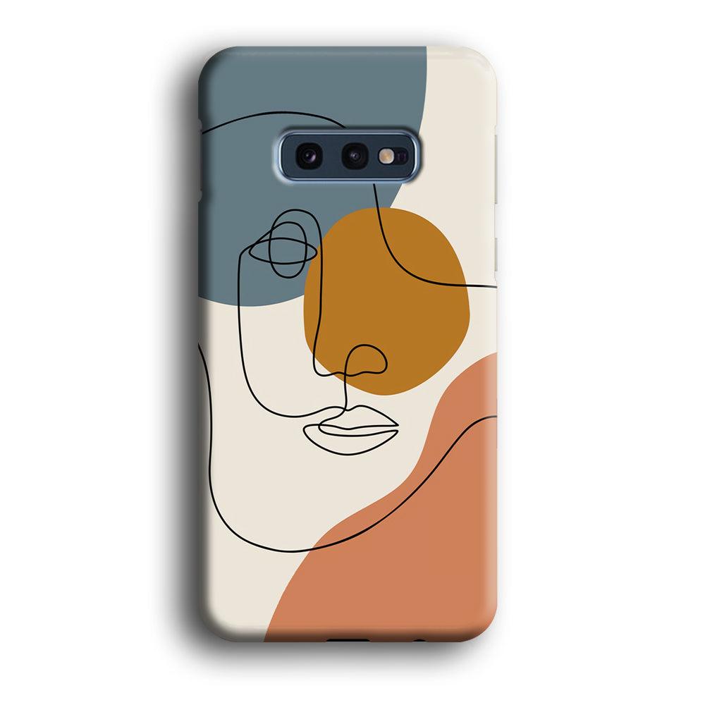 Art of Silhouette Moon Light Samsung Galaxy S10E Case-Oxvistore