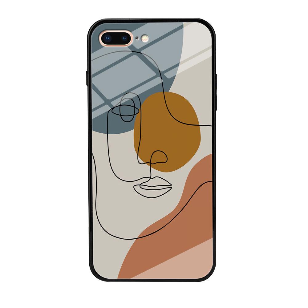 Art of Silhouette Moon Light iPhone 7 Plus Case-Oxvistore