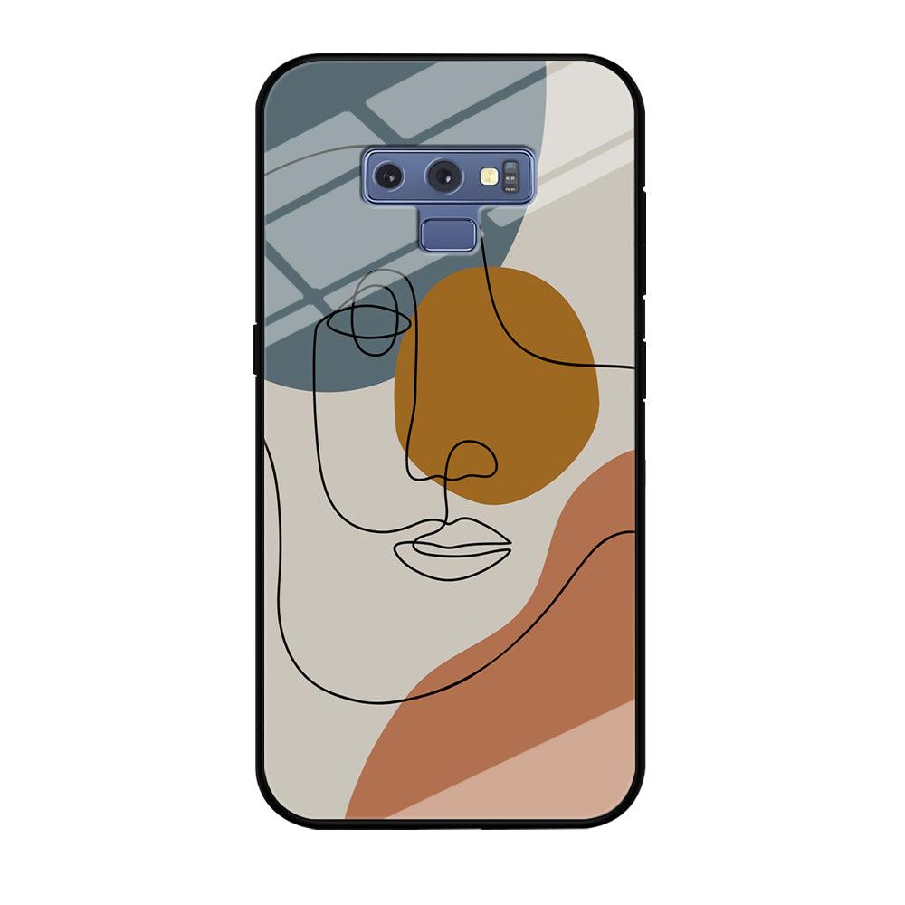 Art of Silhouette Moon Light Samsung Galaxy Note 9 Case-Oxvistore