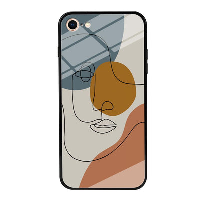 Art of Silhouette Moon Light iPhone 8 Case-Oxvistore