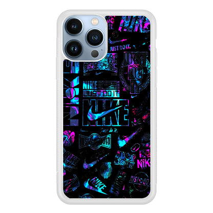 Artistic Nike Logo 2D Rubber Phone Case