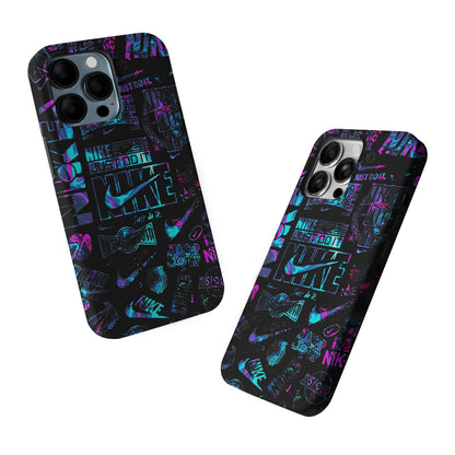 Artistic Nike Logo 2 in 1 Tough Phone Case