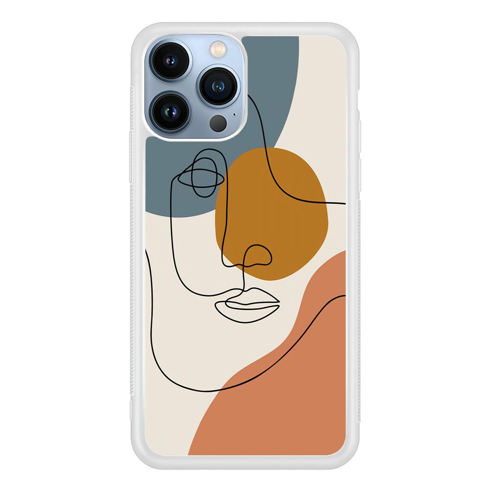 Art of Silhouette Moon Light iPhone 15 Pro Case-Oxvistore