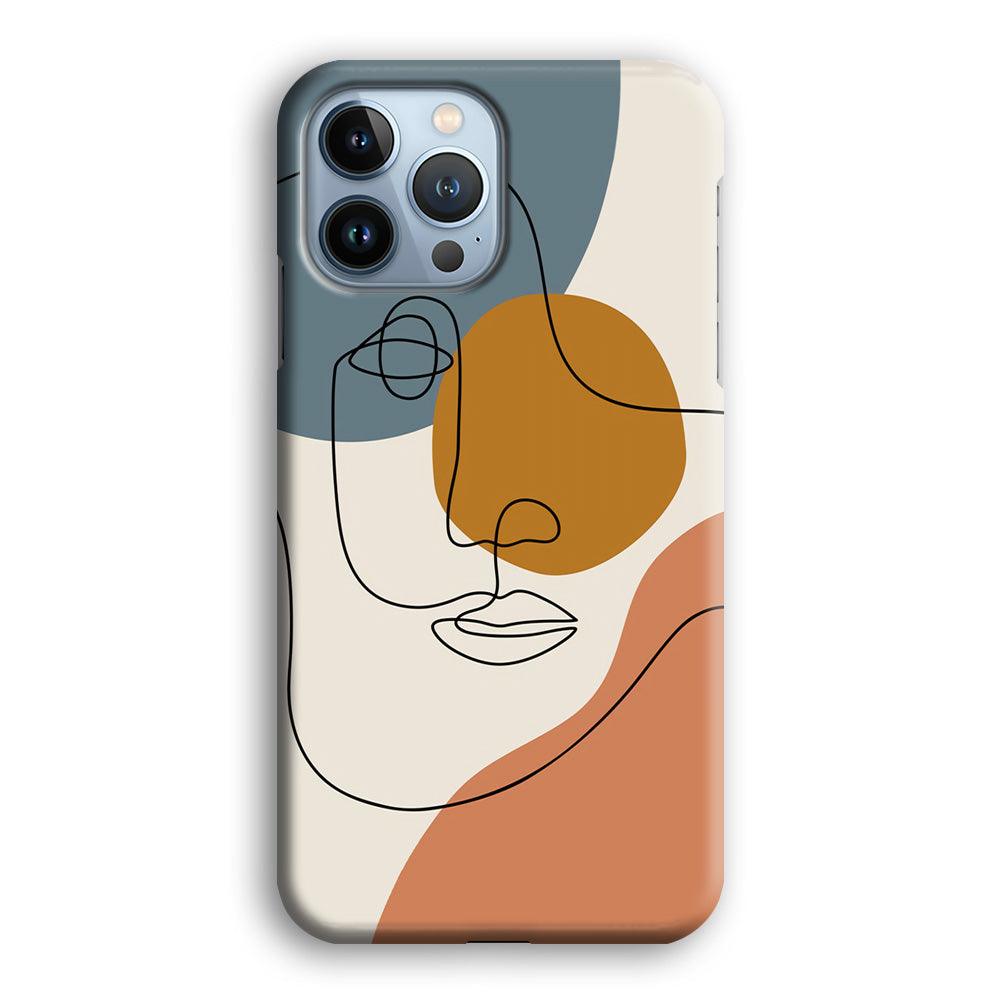 Art of Silhouette Moon Light iPhone 13 Pro Case-Oxvistore