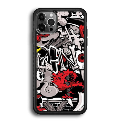 Art of The Grafity House iPhone 12 Pro Case-Oxvistore