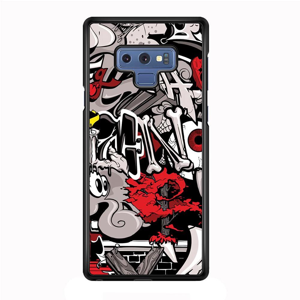 Art of The Grafity House Samsung Galaxy Note 9 Case-Oxvistore