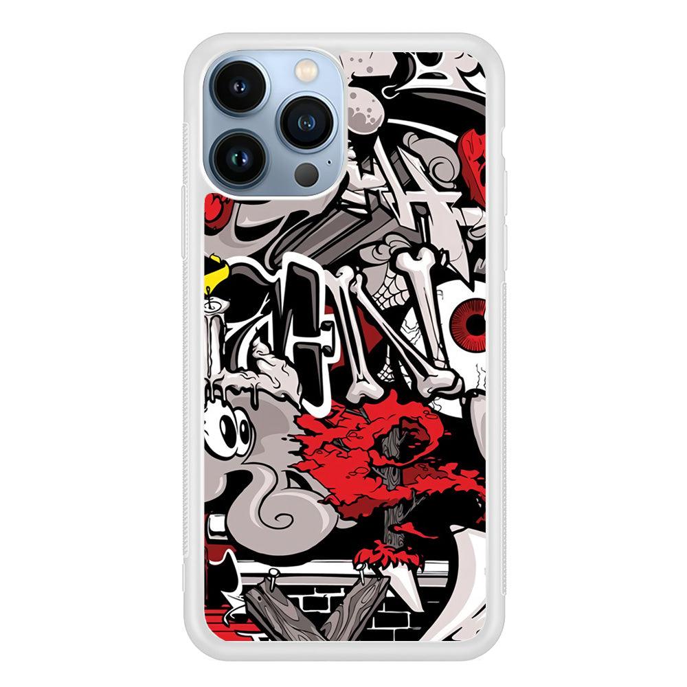 Art of The Grafity House iPhone 15 Pro Max Case-Oxvistore