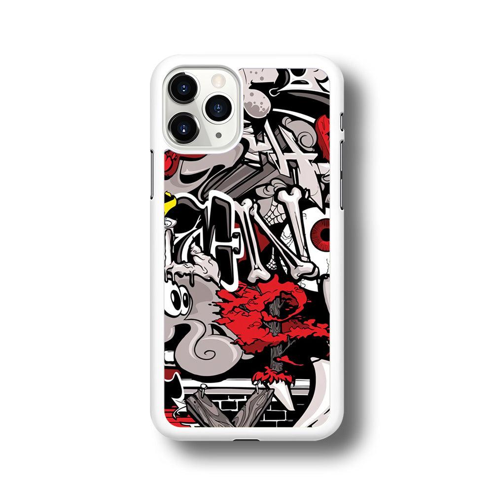 Art of The Grafity House iPhone 11 Pro Case-Oxvistore