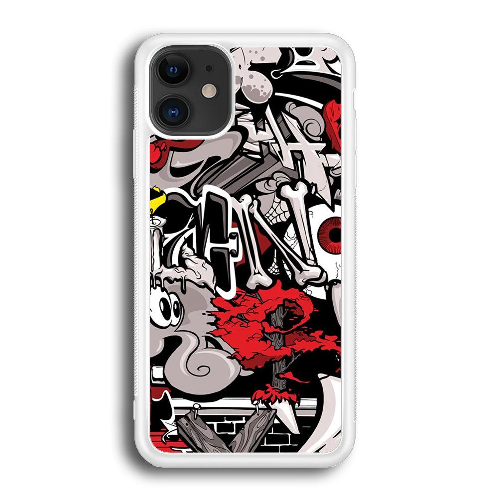 Art of The Grafity House iPhone 12 Case-Oxvistore