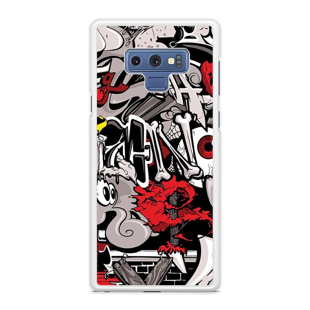 Art of The Grafity House Samsung Galaxy Note 9 Case-Oxvistore