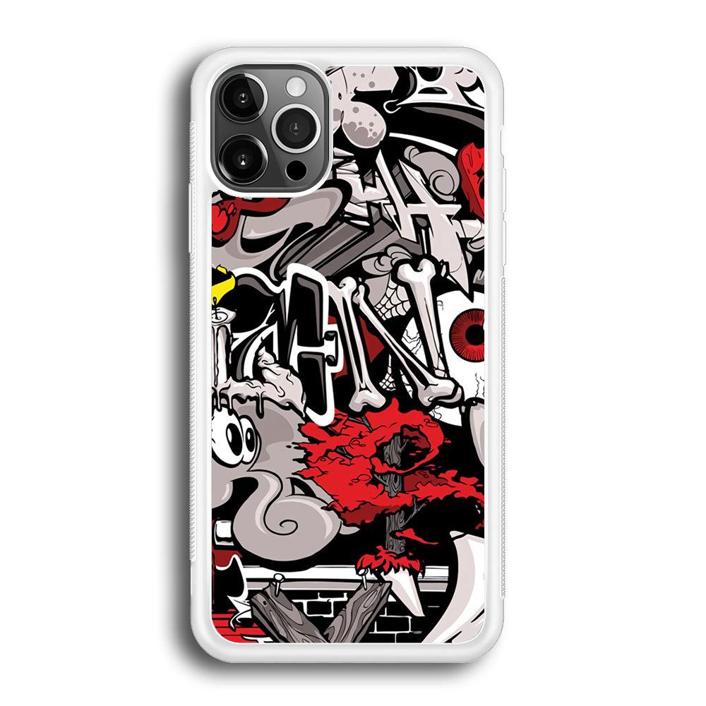 Art of The Grafity House iPhone 12 Pro Case-Oxvistore