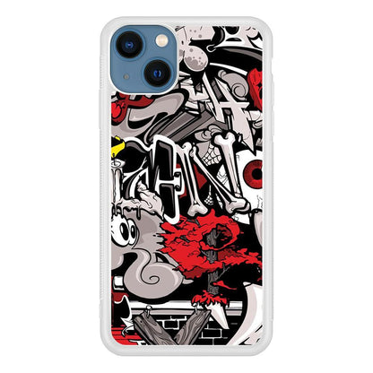 Art of The Grafity House iPhone 15 Plus Case-Oxvistore