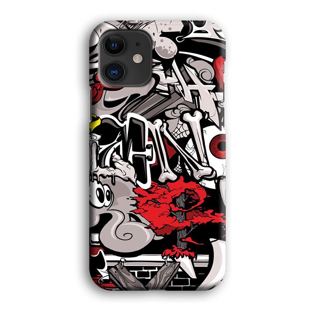 Art of The Grafity House iPhone 12 Case-Oxvistore