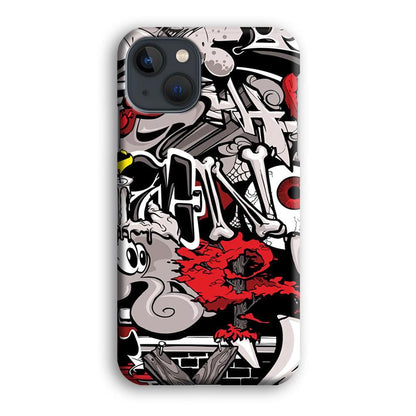 Art of The Grafity House iPhone 15 Plus Case-Oxvistore