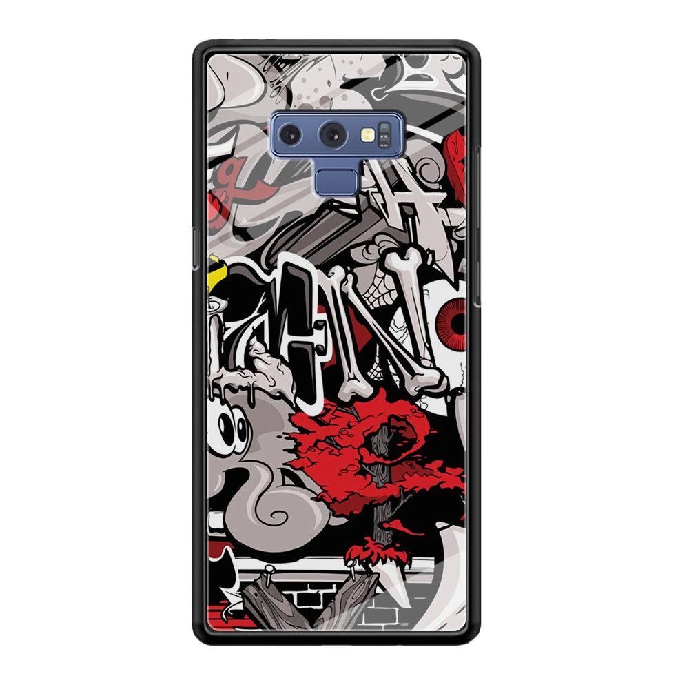 Art of The Grafity House Samsung Galaxy Note 9 Case-Oxvistore