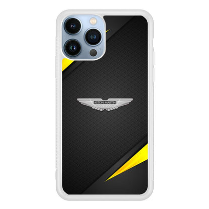 Aston Martin Silver Pinion iPhone 15 Pro Max Case-Oxvistore