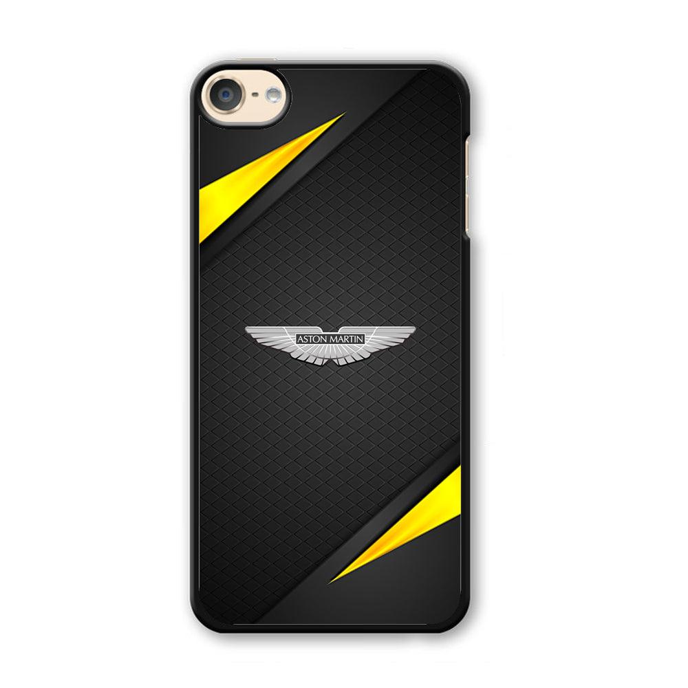 Aston Martin Silver Pinion iPod Touch 6 Case-Plastic White (2D Case)-Oxvistore