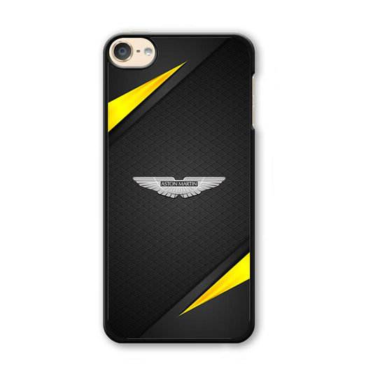 Aston Martin Silver Pinion iPod Touch 6 Case-Plastic White (2D Case)-Oxvistore
