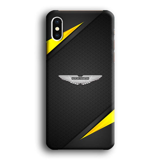 Aston Martin Silver Pinion iPhone X Case-Oxvistore