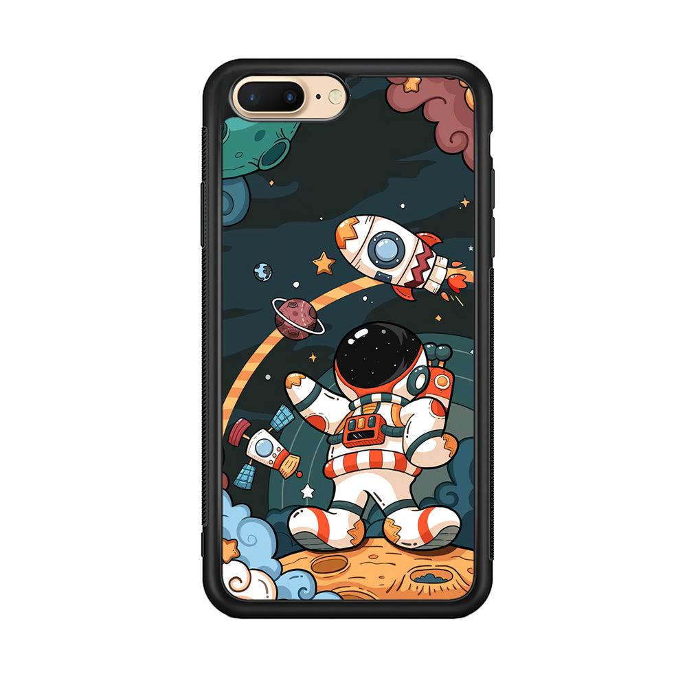 Astronaut Chilhood Dream iPhone 7 Plus Case-Oxvistore