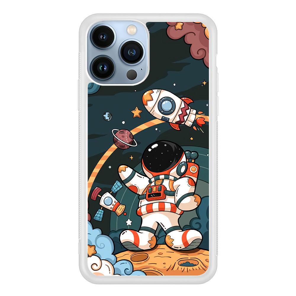 Astronaut Chilhood Dream iPhone 15 Pro Case-Oxvistore