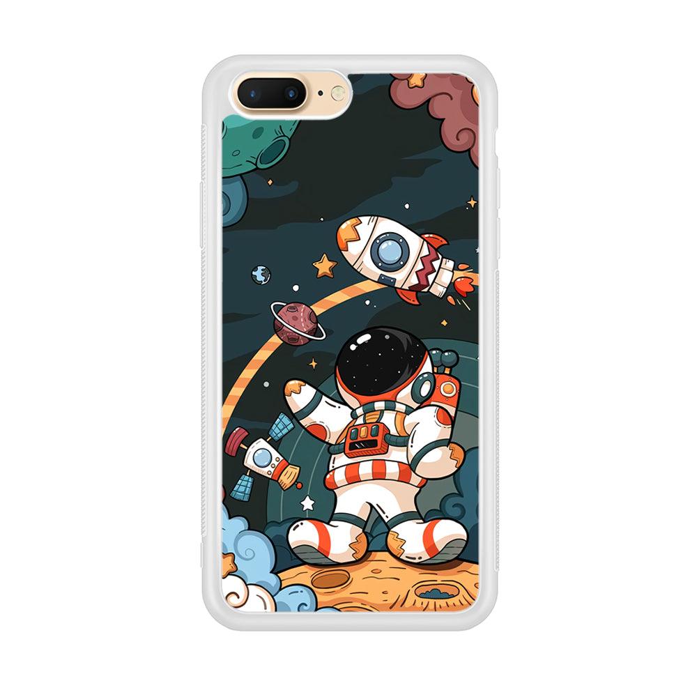 Astronaut Chilhood Dream iPhone 8 Plus Case-Oxvistore