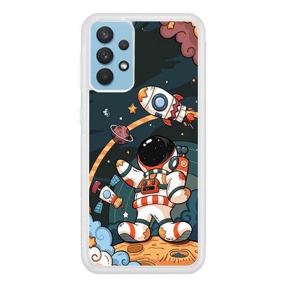 Astronaut Chilhood Dream Samsung Galaxy A32 Case-Oxvistore