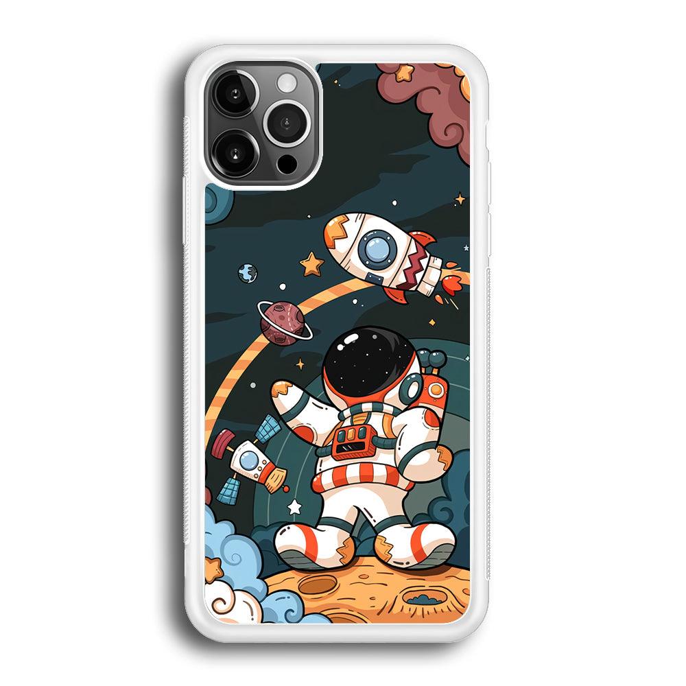 Astronaut Chilhood Dream iPhone 12 Pro Max Case-Oxvistore