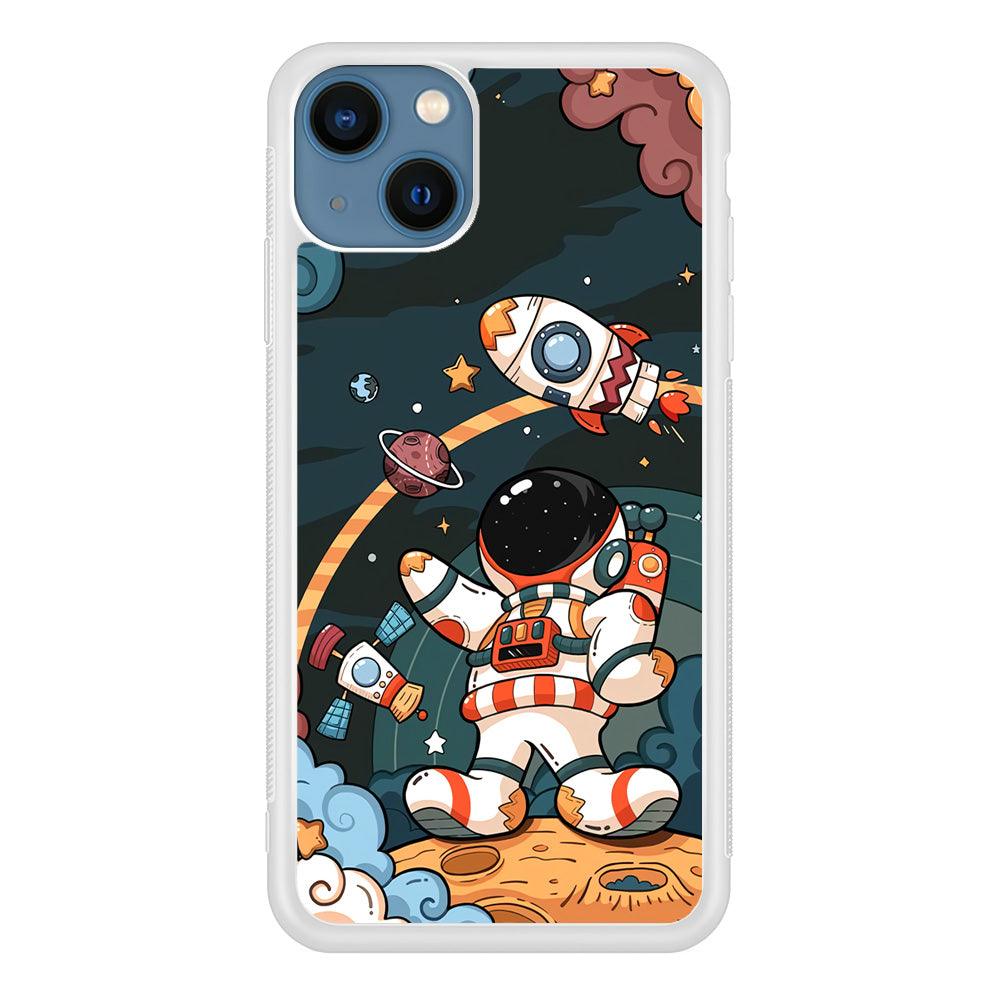 Astronaut Chilhood Dream iPhone 15 Plus Case-Oxvistore