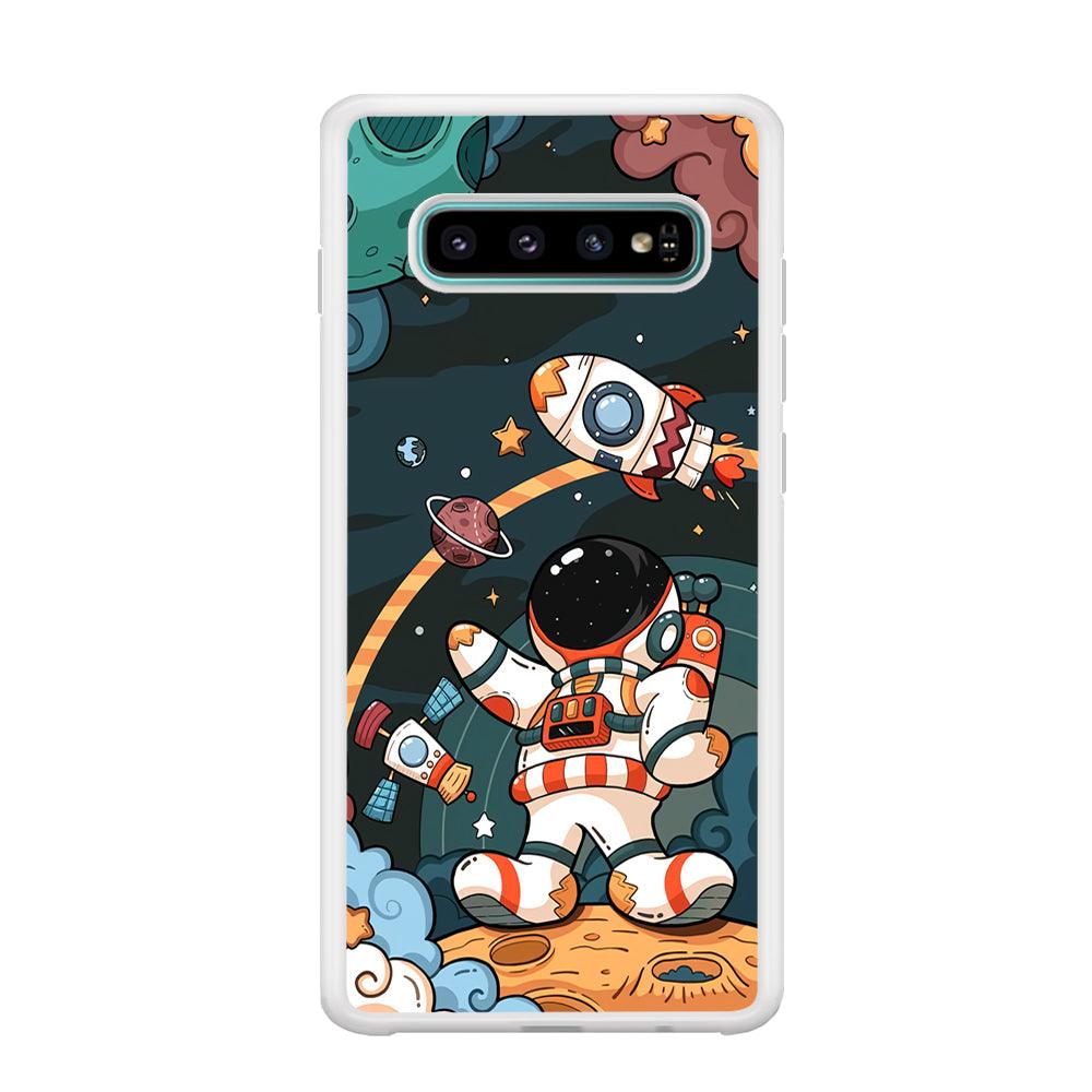 Astronaut Chilhood Dream Samsung Galaxy S10 Plus Case-Oxvistore