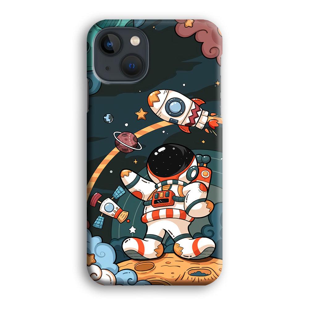 Astronaut Chilhood Dream iPhone 15 Plus Case-Oxvistore