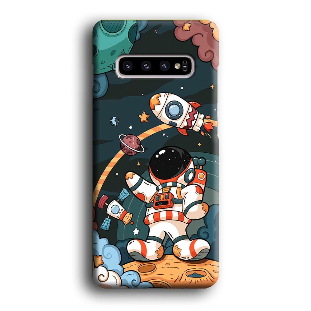 Astronaut Chilhood Dream Samsung Galaxy S10 Case-Oxvistore