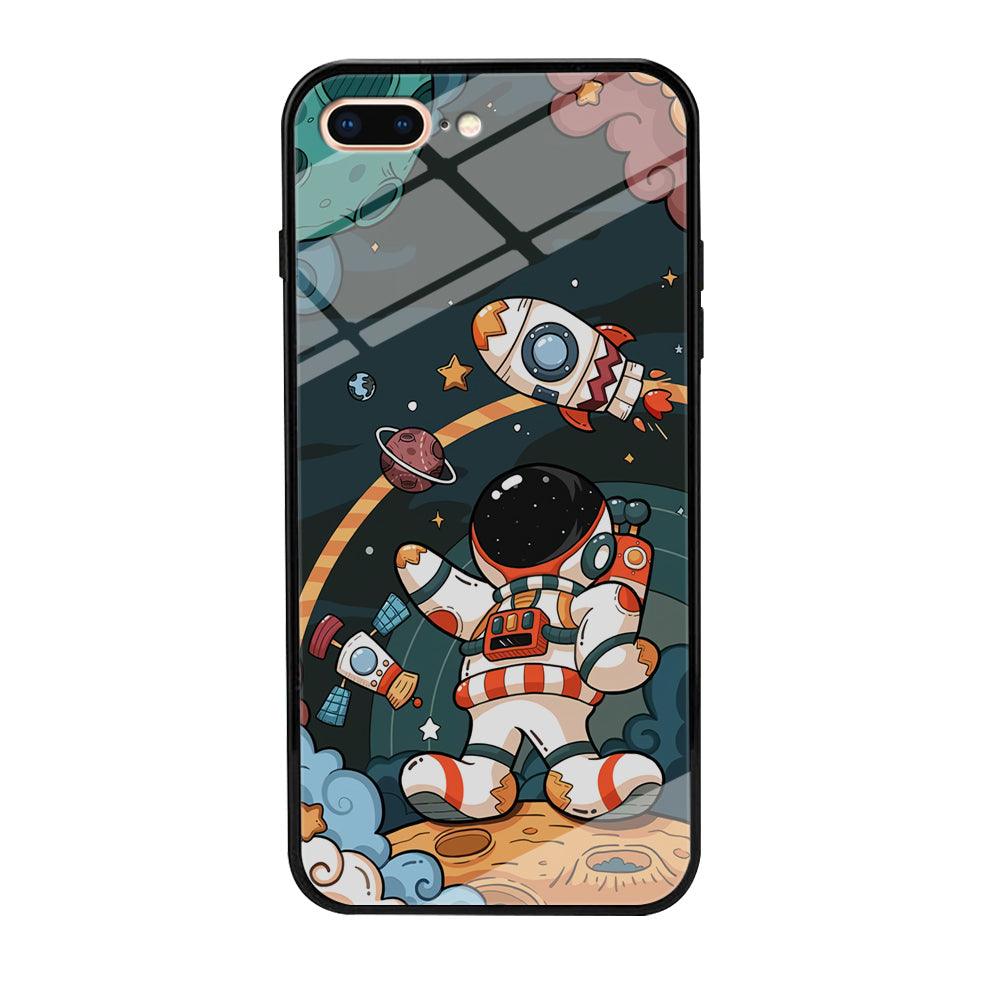 Astronaut Chilhood Dream iPhone 8 Plus Case-Oxvistore