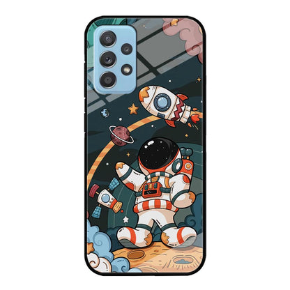 Astronaut Chilhood Dream Samsung Galaxy A72 Case-Oxvistore