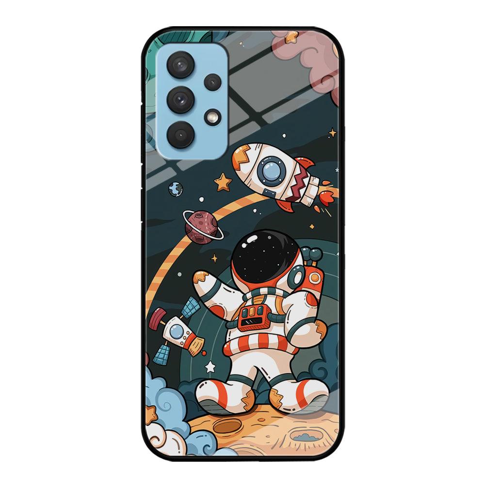 Astronaut Chilhood Dream Samsung Galaxy A32 Case-Oxvistore