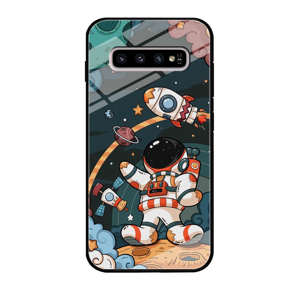 Astronaut Chilhood Dream Samsung Galaxy S10 Plus Case-Oxvistore