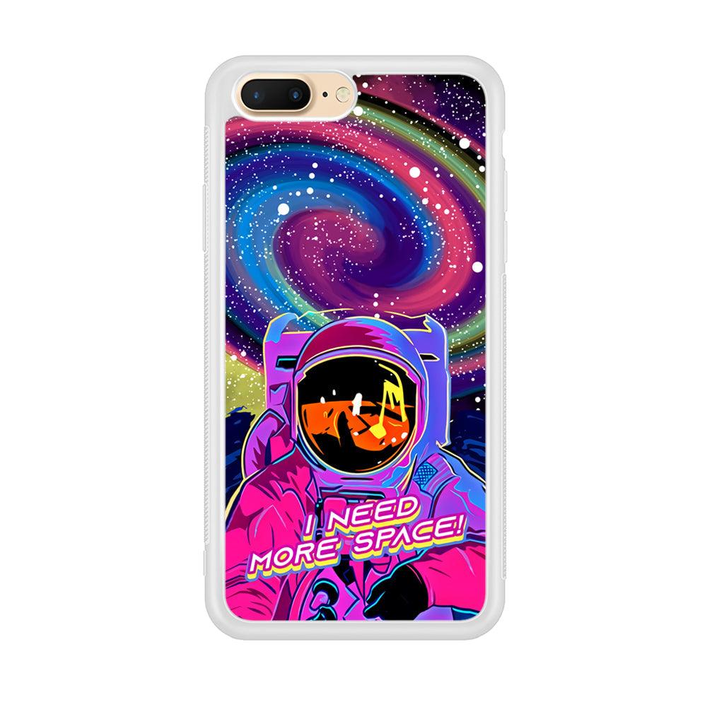 Astronaut Colorful Space iPhone 7 Plus Case-Oxvistore