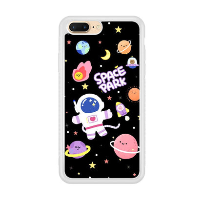 Astronaut Cute on Space Park iPhone 7 Plus Case-Oxvistore