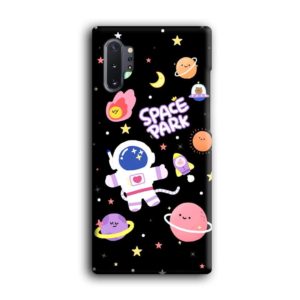 Astronaut Cute on Space Park Samsung Galaxy Note 10 Plus Case-Oxvistore