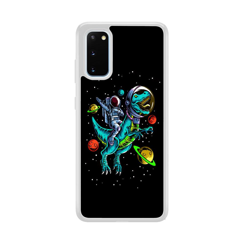 Astronaut Driving The Rex Samsung Galaxy S20 Case-Oxvistore