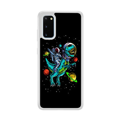 Astronaut Driving The Rex Samsung Galaxy S20 Case-Oxvistore